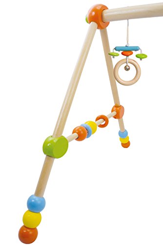 Bieco 23000015 – Baby Holz Spieltrapez höhenverstellbar ca. 64 x 55 cm - 6