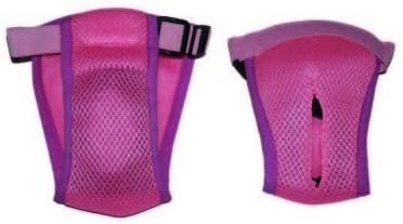 Arppe Culottes ACC Pants for Female Dogs, Pink , Breathable Mesh (S 26-32cm)