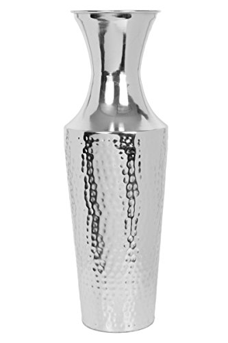 HOSLEY 18 High Silber Farbe Metall Boden Vase. Für Getrocknete Blumen, für Hochzeit, Home, SPA, Votivkerze Gärten