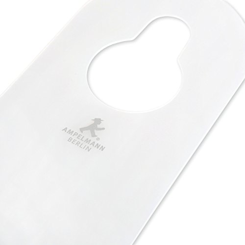 AMPELMANN Türschild – Türsteherin – Ampelfrau – Geherin/Steherin transparent - 3