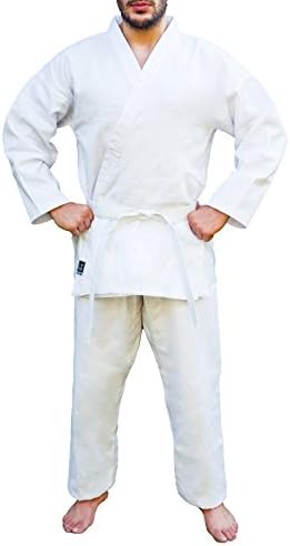 HASAKI Karategi White Karate Kimono, white, 120
