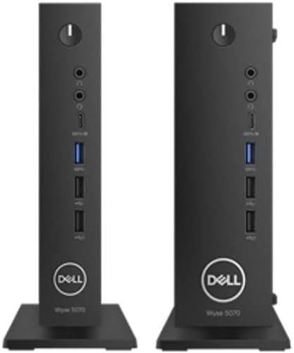Dell Vertical Stand-Wyse 5070 Thin Client - DELL-VKY93 - Compatible with Keyboard, Mouse, Monitor - Tabletop Mounting - Tower Form Factor - Cradle Fastening - For Desk Use