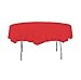 Produktbild Red Plastic Round Tablecover, 213 cms diameter