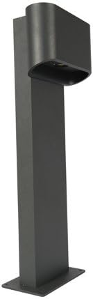 Commercial grade - High Quality Pathway Driveway Garden Post Light Orsay 9w 3000K 502lm LED 500mm IP55 Bollard Light Anthracite