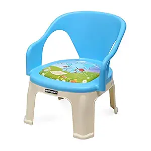 Nilkamal Strong and Durable Plastic School Study Chair for Kids (PUPS Baby) - Blue