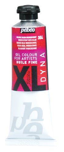 Pebeo XL Studio Ölfarbe, 370 ml, rot-blau, schillernd