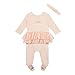 Bluezoo Kids Baby Girls' Pink Tutu Sleepsuit And Headband Set 6-9 Months