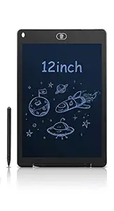Chocozone Portable Re-Writable LCD E-Pad with Stylus, Digital Notepad for Drawing, Playing,Handwriting Learning Toys for Kids (12Inch)