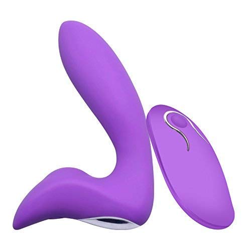 Preisvergleich Produktbild Dclre Anal Stimulations-vibrierender Massager, Prostatamassage-Zerhacker, Silikon-wasserdichte USB-Aufladungs-Paar-erwachsene Geschlechts-Spielwaren, purple, A