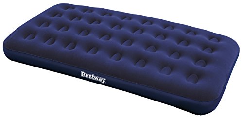 Bestway Flocked Air Bed - Colchon flocado de camping, 188 x 99 x 22 cm
