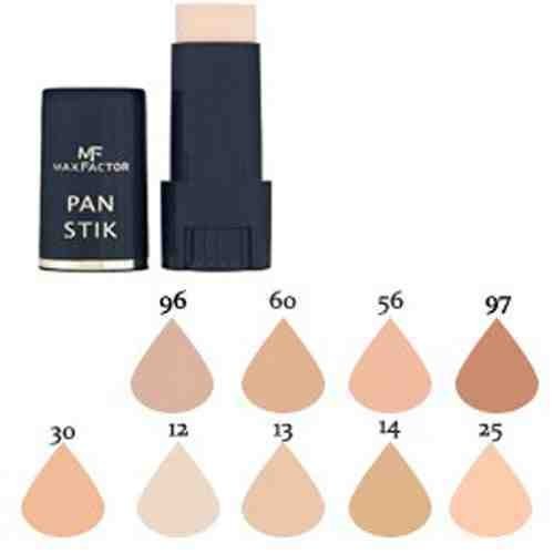 MAX FACTOR Pan Stick Face Foundation Make Up, Over 10 Different Cosmetic Shades Poducts To Choose From - (14 Cool Copper, 1 PACK)