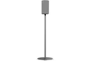 Ex-Pro Speaker Stand Mount for Sonos Era 100, Fixed Height, Max. Capacity 3kg (Single Stand) - Black