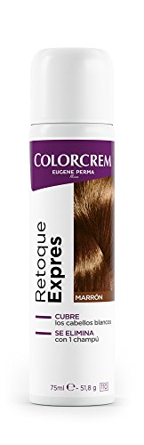 Colorcrem Retoque Expres Retoca Raíces Color Marrón - 75 ml