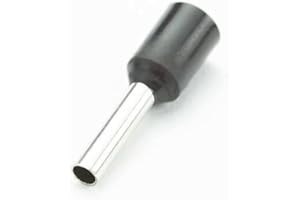 edi-tronic Aderendhülsen isoliert 1.5mm² 100 St. E-1,5mm² schwarz