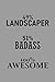Produktbild 49% Landscaper 51% Badass 100% Awesome: Notebook, Journal or Planner | Size 6 x 9 | 110 Lined Pages | Office Equipment | Great Gift idea for Christmas or Birthday for a Landscaper