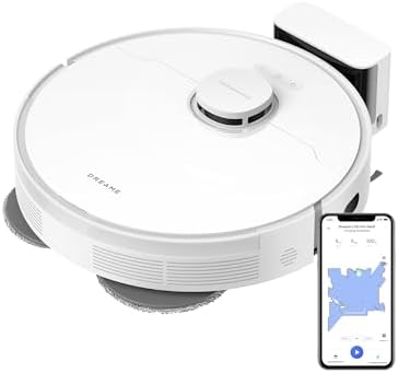 DREAME L10s Pro Gen 3 Robot Aspirapolvere e Lavapavimenti Intelligente, Aspirazione Vormax da 13.000 Pa, Sistema di Lavaggio DuoScrub, Sollevamento Automatico del Mocio di 7 mm, Batteria da 5.200 mAh