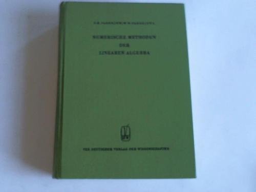 Numerische Methoden der linearen Algebra.