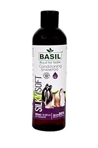 MadSan Basil Pet Lifestyle Dog Shampoo Natural Herbs for Silky Soft Conditioning Shampoo 500ml