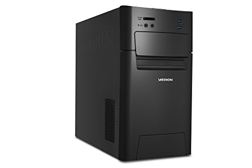 Medion Akoya P4130D Desktop-PC (AMD A10-8750 Prozessor, 2TB HDD Festplatte, 240GB SSD Festplatte, 8GB Arbeitsspeicher, AMD Radeon R7 Grafik, Win 10 Home) schwarz - 2