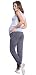 Mija - Relaxed Maternty Pants Trousers Harem Alladin 4012 (14, Graphit)