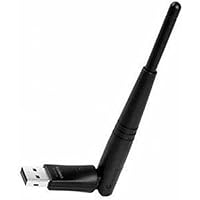 Belkin F9L1004az - Adaptador USB Wifi N300 con antena externa, negro