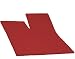 Produktbild Split Topper Spannbettlaken Boxspring Bett 140-160 x 200-220 cm 2104 Rot