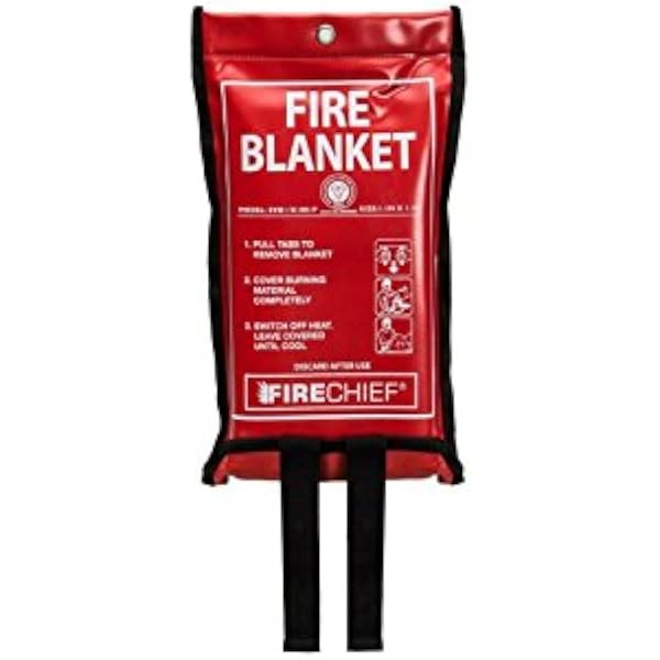 1m X 1m Soft Case Fire Blanket Kitemarked Amazon Co Uk
