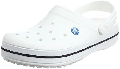 Crocs Crocband, Sabots Mixte Adulte, Blanc (White), 39-40 EU