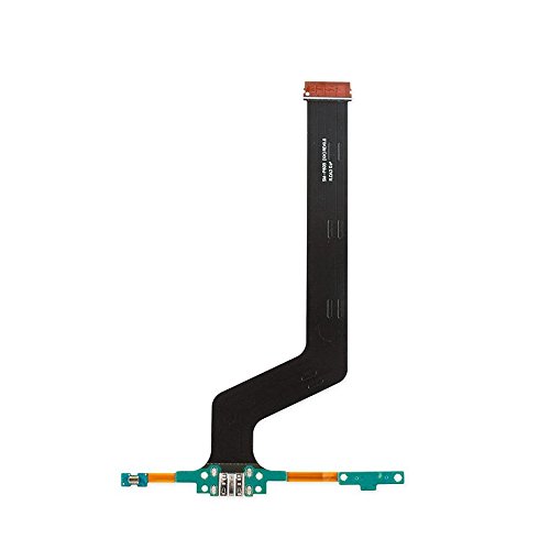 Dock Connector Ladebuchse Lade Port Mikro USB für Samsung Galaxy Tab 10.1 Pro SM-T520 SM-P600 601 605 inkl Flexkabel Mikrofon Home Button Anschluss vorinstalliert inkl 2 x Schraubenzieher und Plectrum für einfachen Einbau MMOBIEL - 7