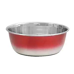 Heads Up For Tails Fade-in Dog Bowls (Small -300 ml, Red)