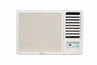 Hitachi 1 Ton 3 Star Window AC (Copper, Dust Filter, 2021 Model, RAW312HEDO, White)