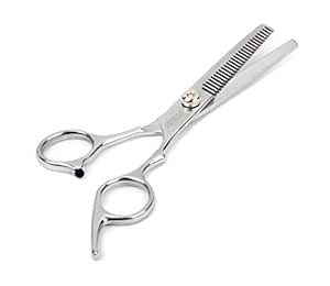 Petology Stainless Steel Pet Dog Hair Thinning Round Tip Shear