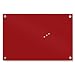 Produktbild Moderne Glas Magnettafel Luxury - variabel montierbar - Sicherheitsglas - inkl. Magnete - Rot - Größe wählbar (40x60 cm)