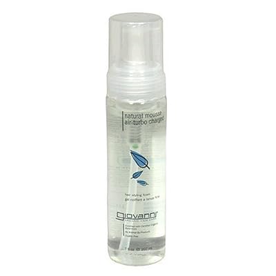 Giovanni Hair Care Products Mousse coiffante Bio naturelle formule Air-turbo , 200 g
