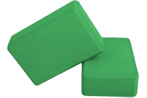 BodyRip Colour Foam Yoga Pairs | Soft Brick Set, Eco Friendly Blocks, Lightweight Odour Resistant, Moisture Proof, Non-Slip | Fitness, Home Gym, Exercise, Fat Loss, Pilates, Workout, Gymnastics