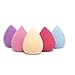 Ularma 5PCS Pro Beauty Flawless Water Droplets Sponge Makeup Foundation Puff