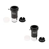 Interfaz de 1.25 ": universal para telescopios reflectores Celestron, Nikon, Orion y otros reflectores.