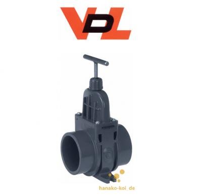 VDL Train Schieber 110 mm avec Joint ultradoux, Pression de Travail 1bar