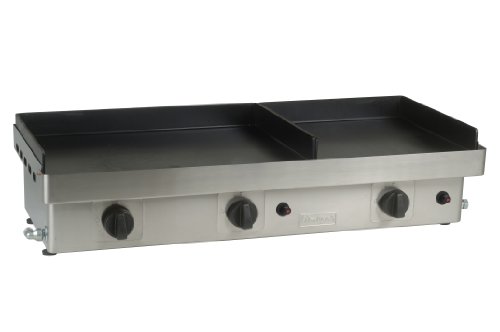 Simogas EVO-1010.11 Plancha à Gaz avec 3 Brûleurs Acier Inox 107 x 45,5 x 25 cm 9,9 KW