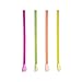 Produktbild Papstar 1 Karton = 6x550 Trinkhalme mit Löffel Ø 6 mm · 20 cm neon 16728