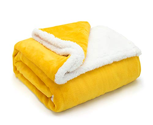 Sherpa Fur Throw Blanket Reversible Fluffy Bed Throw Teddy Sofa Bed Blanket Travel Warm Super Soft B Sherpa Fur Throw Blanket Reversible Fluffy Bed Throw Teddy Sofa Bed Blanket Travel Warm Super Soft B