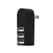 Produktbild Timlatte Drehen Sie USB 2.0 3 Port Mini Adapter Hub Splitter Ladegerät Desktop PC Laptop Plug & Play 500mAh
