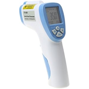 perfk Non-Kontakt Infrarot Temperatur Messgerät Haustier Thermometer messen Temperatur in 1 Sekunde, geeignet für Hund, Katze, Pferd