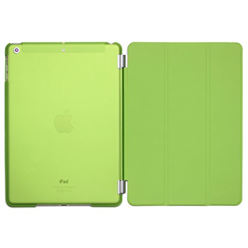 Original Urcover® iPad Air 2 ( 2014 Version – 6.Generation) Smart Cover Case Etui Schutz Hülle mit Sleep/Wake & Ständer Funktion inkl. Displayschutzfolie und weiteres Zubehör – Grün - 6