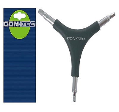 Preisvergleich Produktbild CONTEC Y-Innensechskantschlüssel, 4 / 5 / 6 mm