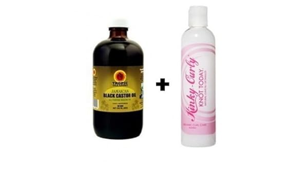 Buy Tropic Isle Jamaican Black Castor Oil 8 Oz And Kinky Curly