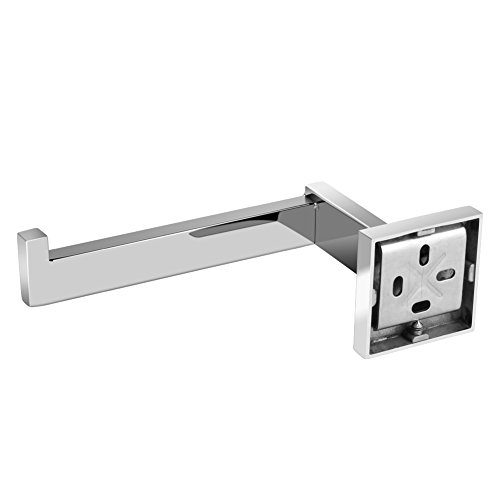 KYG Edelstahl Klopapierhalter Wand Bad Toilettenpapierhalter ohne Deckel - 3