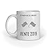 Produktbild Loomiloo Tasse Tassen Ziel Rente 2019 Kaffeetasse Rentner Geschenk
