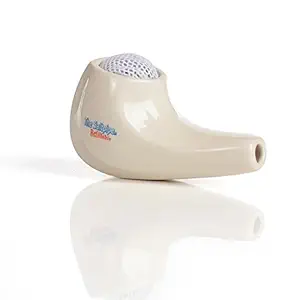 Salt Pipe - Refillable Salt Inhaler - Natural Respiratory Aid - Reduces symptoms of asthma, sinus, allergy, snoring, COPD and other respiratory disorders
