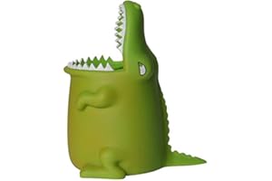 Winkee - Zwierzęcy uchwyt na szczoteczki do zębów, praktyczny, higieniczny i wszechstronny, indywidualny uchwyt na szczoteczki do zębów dla dzieci, bez wiercenia, prezent na urodziny, Boże Narodzenie